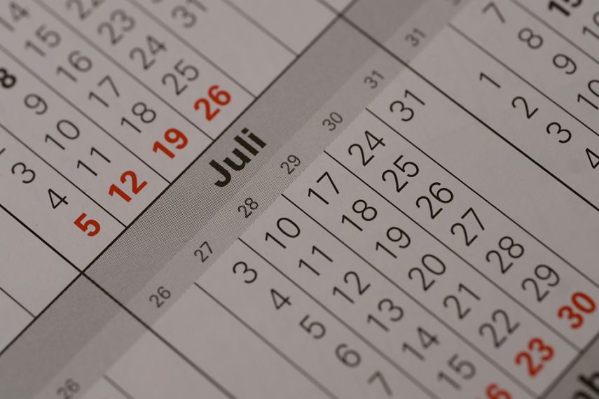 Foto: Kalender